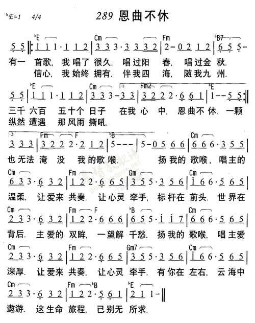 南窗听雨(编辑)查看更多>>(289恩曲不休) / 南窗听雨编辑相关歌谱