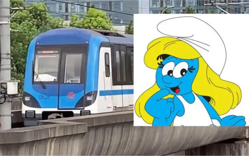 上海地铁:蓝精灵之歌