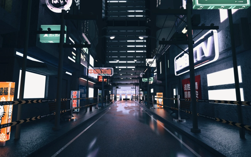 oc 赛博朋克 练习