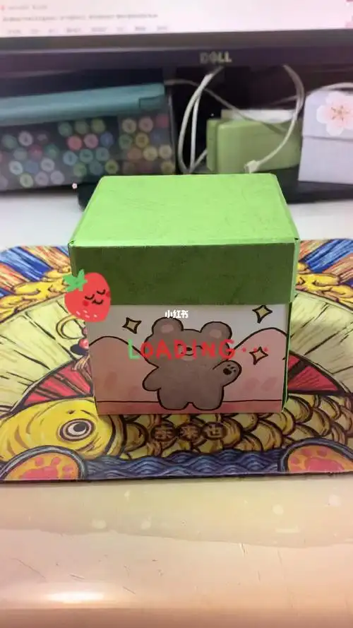 我的手工日常  #爆炸盒子 #手帐小机关