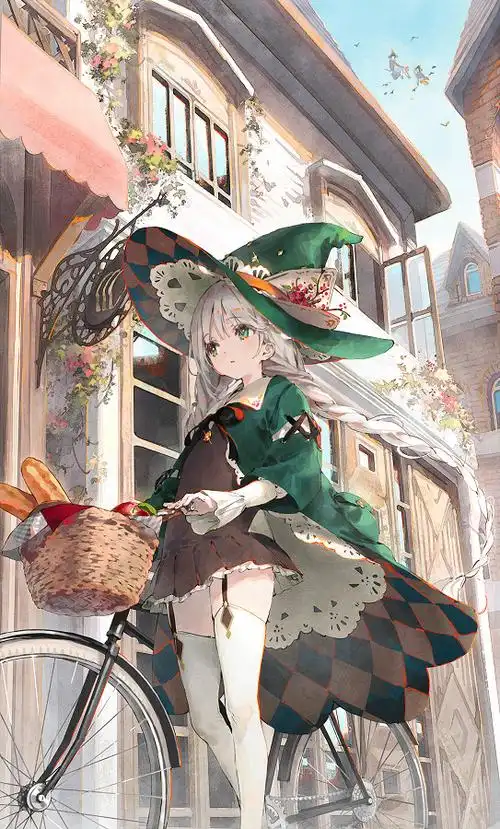 这么丝滑的背,不去拔一下罐罐都说不过去! |麻花辫少女壁纸特辑