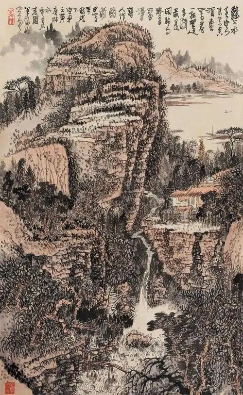 黄秋园大师山水画作品选登