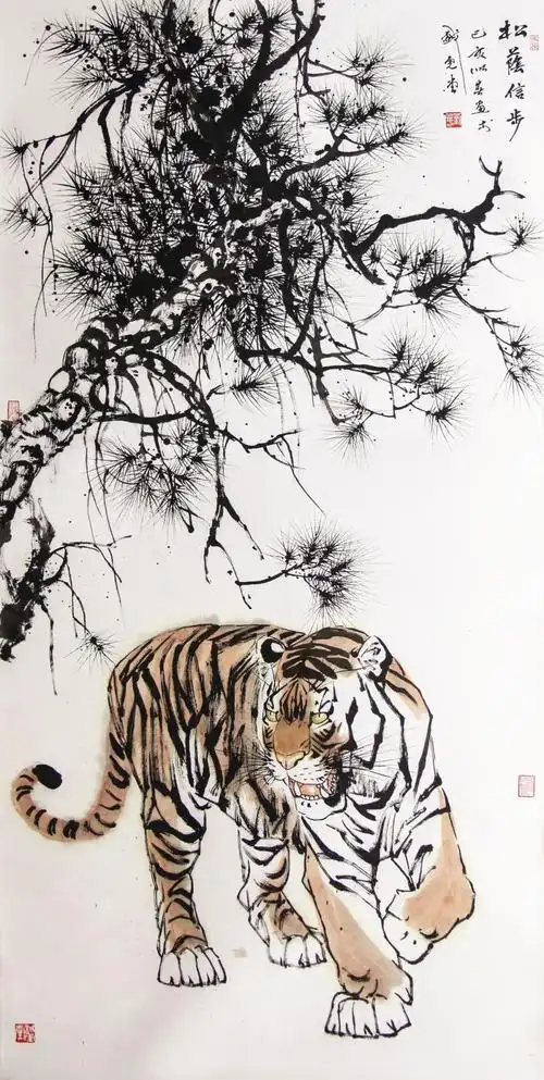 书画南北方勤芳翰墨不师迹一一顾青蛟师生艺术展开幕