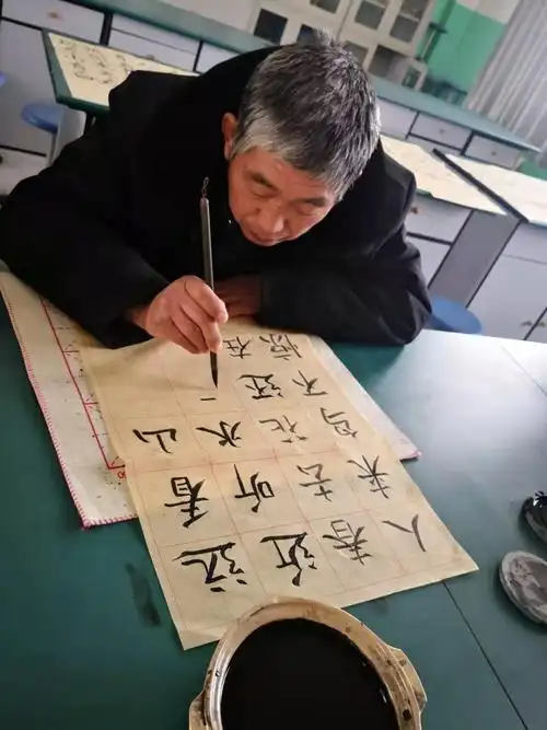 做人从写字开始,——什集镇沙沃完小书法比赛图文