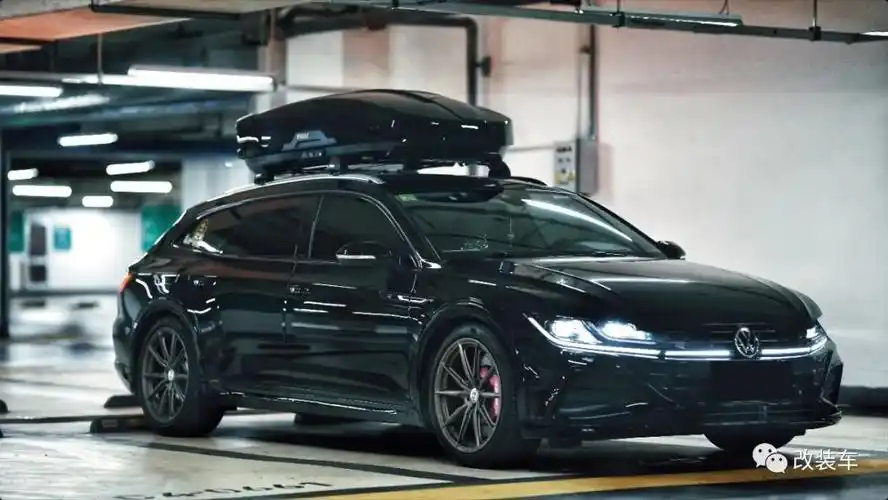 改装后的大众cc猎装版,这才称得上是"最美大众"