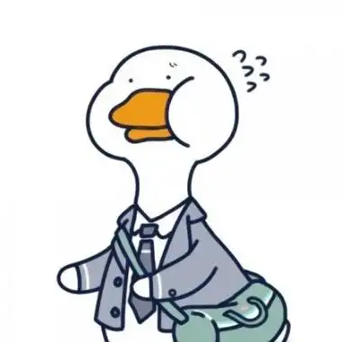 幸运鹅头像图片大全高清呆萌很火的网红可爱大白鹅头像