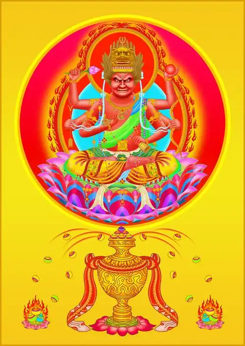 原创作品:爱染明王