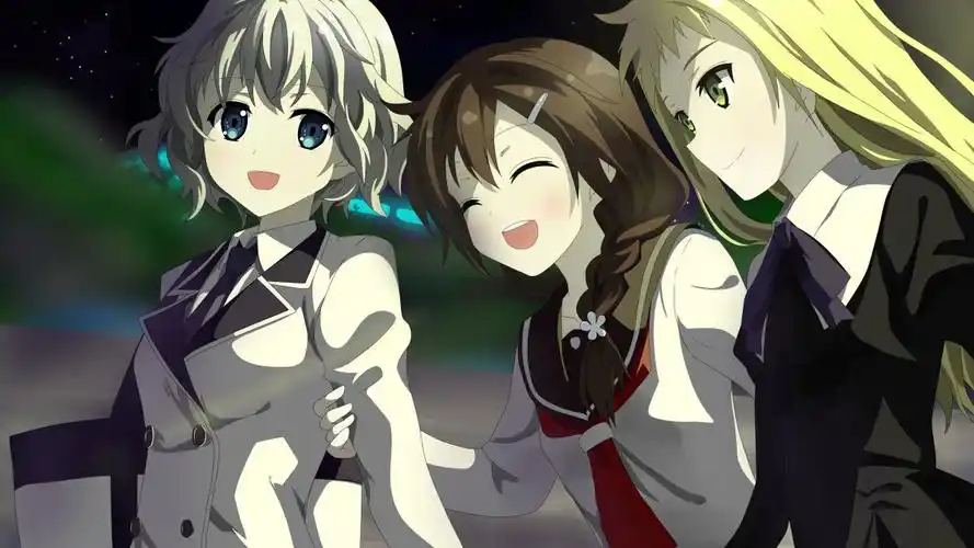 三个可爱校园女生faeryportraitii4k动漫图片