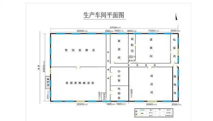 开个小酒厂及酒厂规划中雅大白酒厂设备布局