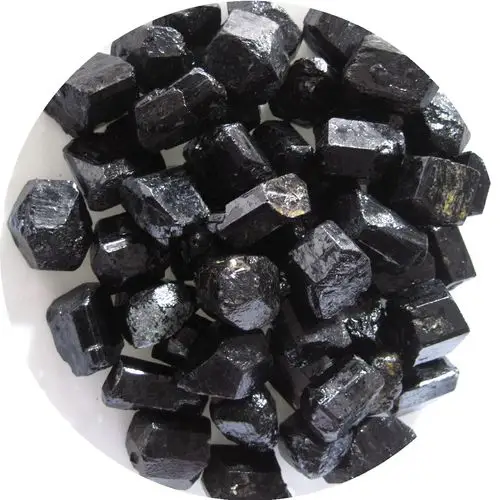 电气石电气石原矿单晶体电气石电气石矿标电气石标本