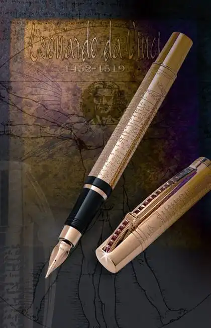 aurora奥罗拉限量达芬奇系列钢笔