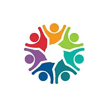 团队,乐观,群体,7个人,概念,友谊,交际,网络