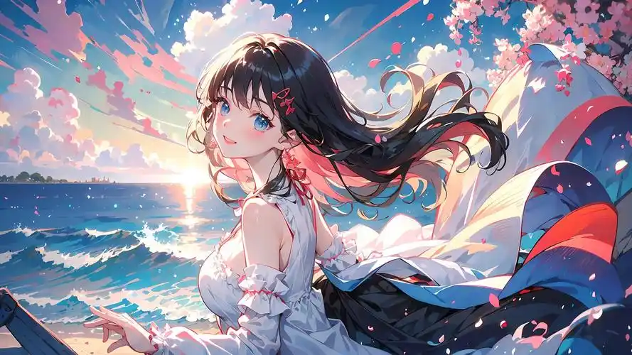 【4k高清全屏电脑壁纸 】希望海可以一直蓝