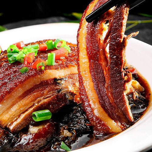 宅里香梅干菜扣肉420g湘潭锰矿烧白虎皮红烧卤肉类