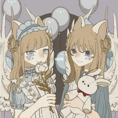 双重人格需要你的灵感发挥创造出来(自己做出来的,打算用它做一下头像