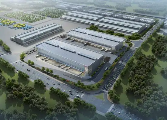 民生两江新区综合物流基地二期效果图.(企业供图)