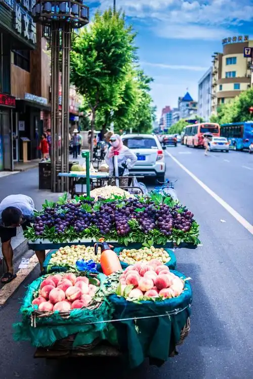 街景,沈阳,人文,市场,街边市场