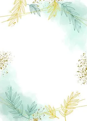 矢量花纹边框素材