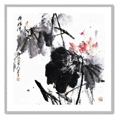 水墨柔情 -- 刘存惠写意花鸟画