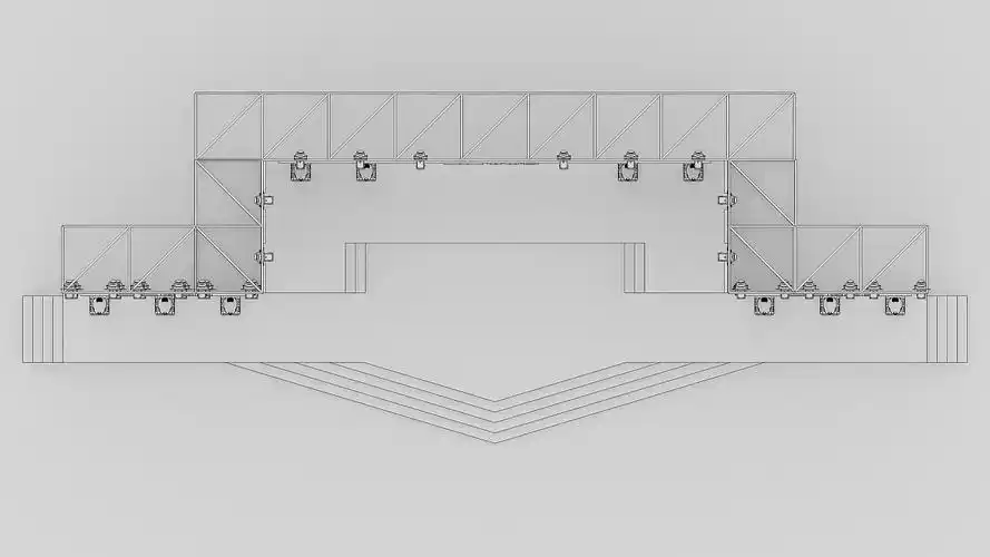 论如何让普通舞台用灯光唬住客户