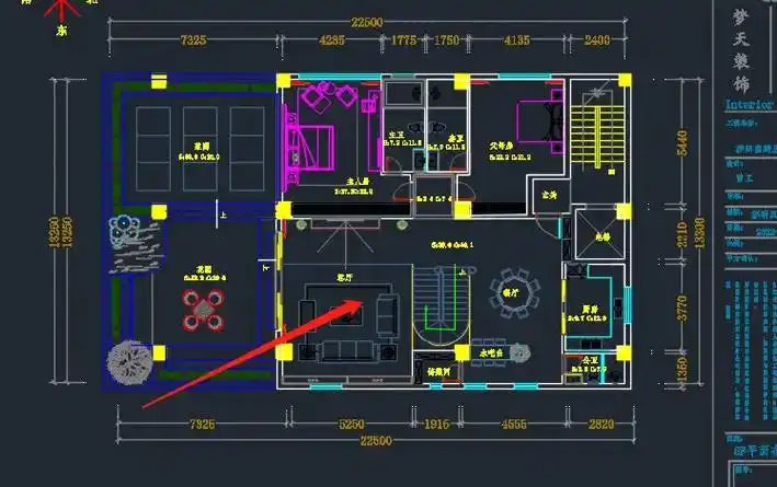 根据平面图画手绘效果图#设计手绘 #室内设计 - 抖音