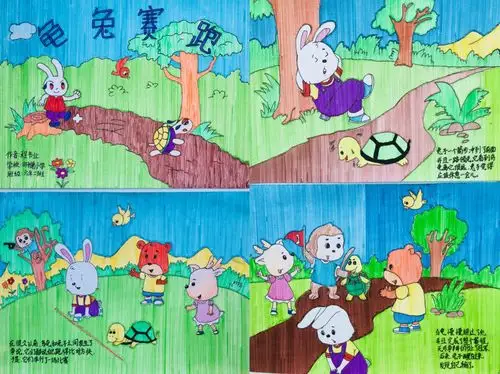 《龟兔赛跑》六年二班 程韦业