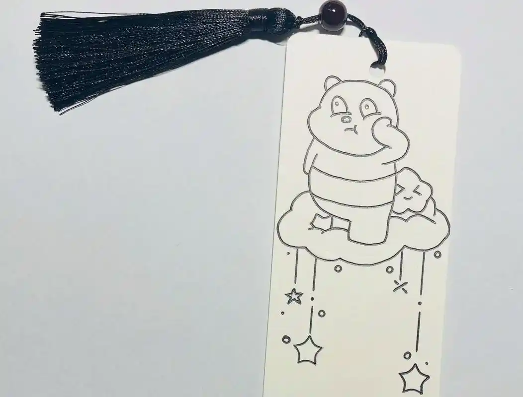 自制手工书签#想画就画 #手工diy - 抖音