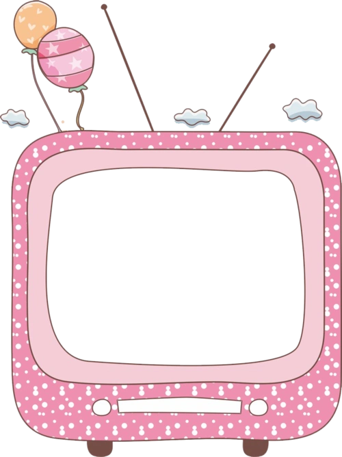 卡通气球边框图片大全