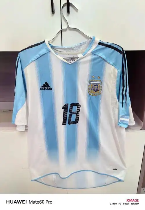 梅西阿根廷历年主场球衣2004/2024.梅西从世青赛18号 - 抖音