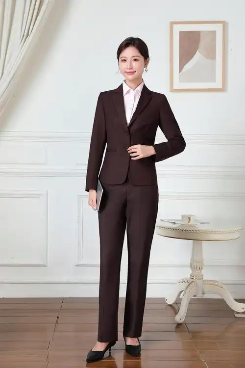 招行招商银行女行西装工作服西服套装职业装同款西装