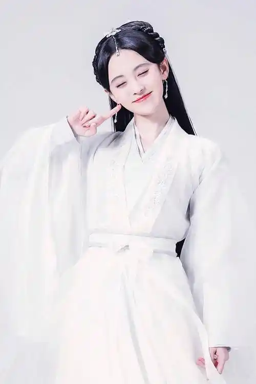 超高清国内美女明星鞠婧祎古装艺术写真图片壁纸