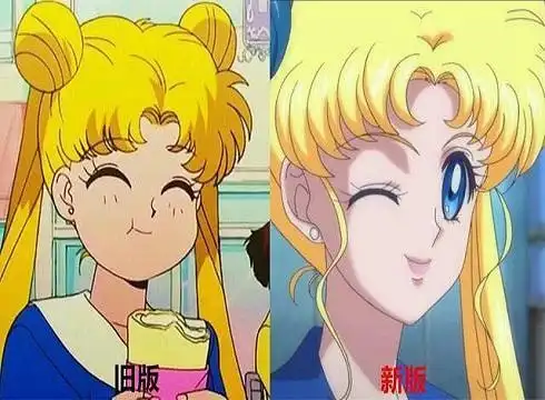 新旧版动漫人物对比,哪个才是你的菜?智爷的改版才是真的帅