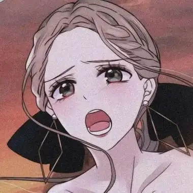 高清动漫女生不开心头像图片