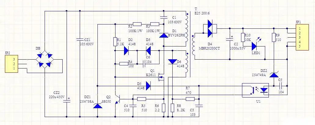 请教大虾24v/2a的开关电源电路图.望不吝赐教