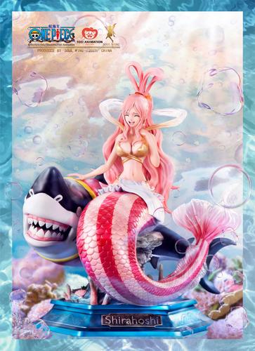 瘾君子 精灵社 正版授权 航海王 人鱼公主 白星 限量gk手办雕像