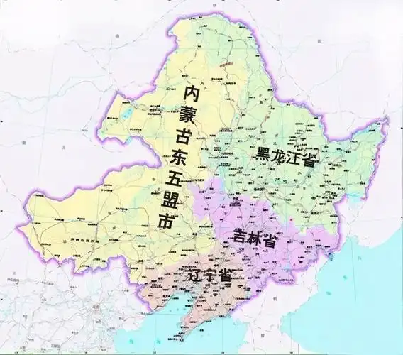 东北地区地图(东北地区地图)-友友