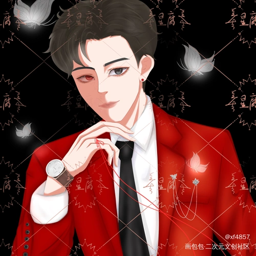 现代版 花城主_天官赐福花城绘画作品