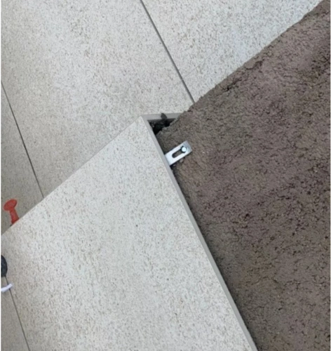 瓷砖干挂件石材大理石干挂型材幕墙挂件铝合金卡扣铝合金k型干挂钩 单