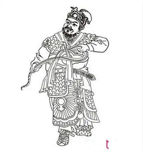 四大天王简笔画简单魔王简笔画混世魔王动画版简笔画