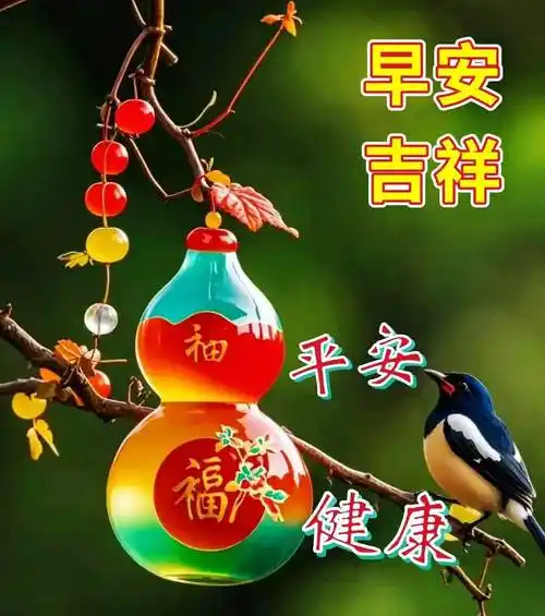 中老年早上好表情包大全,凉凉的早晨,暖暖的问候