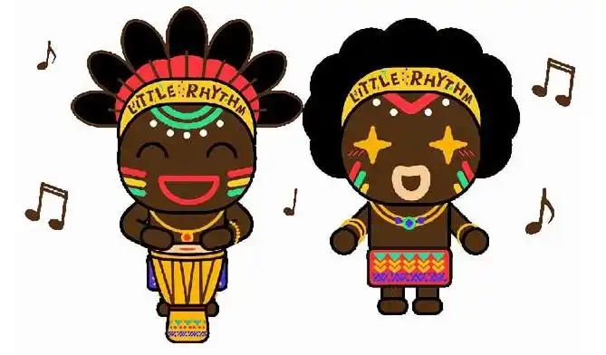 心随鼓动创意彩绘|中梁·龙吟国瑞非洲鼓欢乐来袭,绘制幸福童年