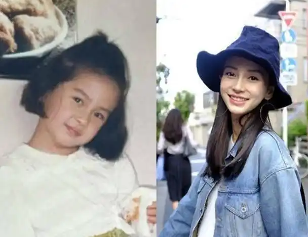 刘亦菲从小美到大, 一看就是零整容美女, 宋承宪真幸福!