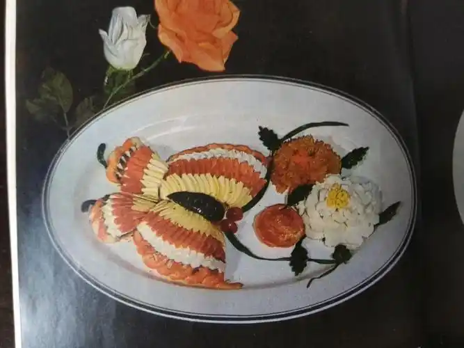 从《中国烹饪》杂志上看到花式冷盘的叙述,花式拼盘最大的特点是视觉