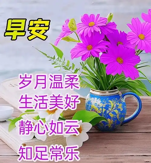 2024年4月8日最新早上好祝福语图片大全今日精选早安问候祝福图片带字