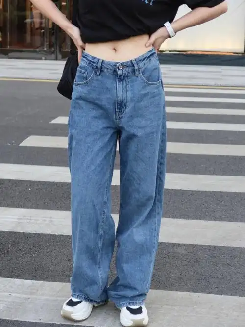 毫不夸张这条拖地裤谁穿谁爱78