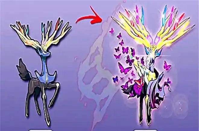 精灵宝可梦粉丝自制七大神兽mage进化时空双龙背矿凤凰现世