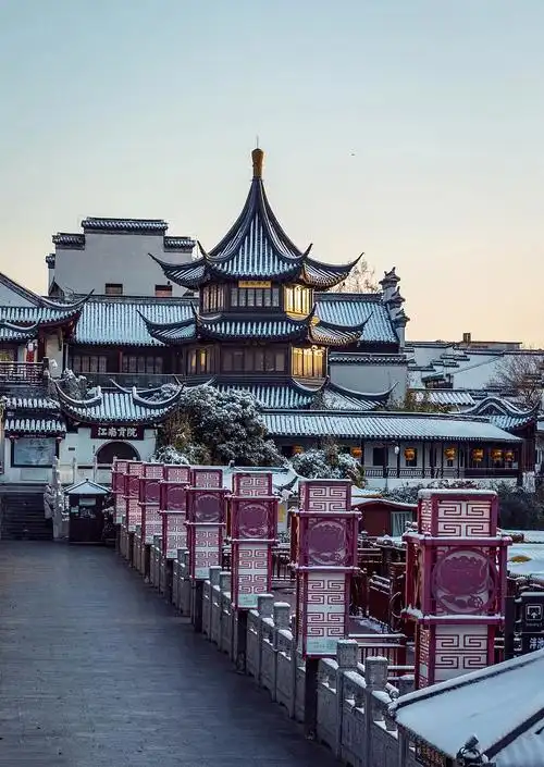 南京夫子庙,曾是明清时期的文教中心/视觉中国