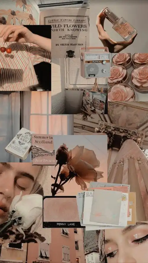 总会有人在远处为你欢呼 cr:@aing小仙女人物壁纸/拼接壁纸/背景图ins