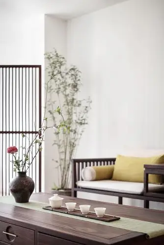 申勤作品110㎡禅意空间极简到尽致静雅舒适的生活体验