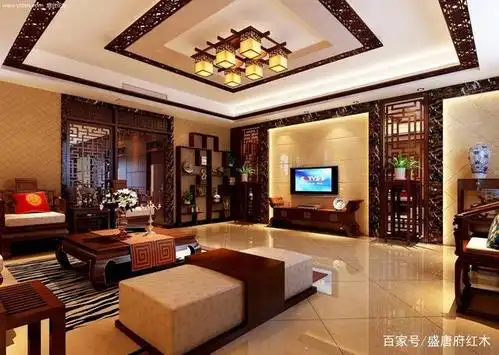 红木家具装修效果图片欣赏,高端大气上档次!